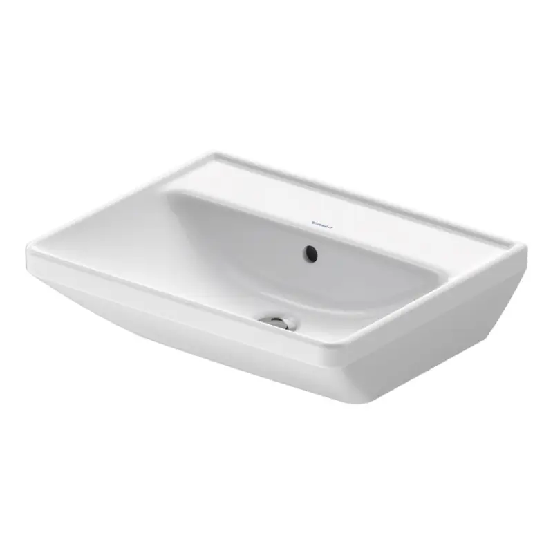 Duravit 2366550060 - Hangend wastafel D-NEO 55 x 44 cm, keramiek, glanzend wit Beste Prijs