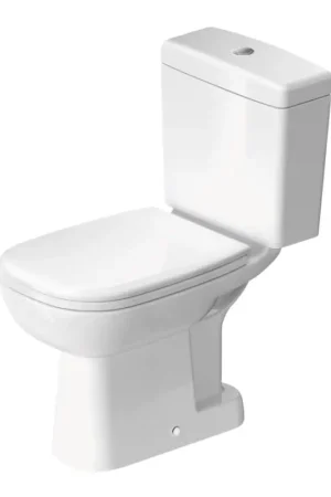 Beperkt Aanbod Duravit 21110100002 - WC-combinatie D-CODE, keramiek, hoogglans wit