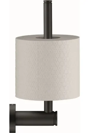 Duravit 99154600 - D-CODE toiletpapierhouder mat zwart Hete Deal