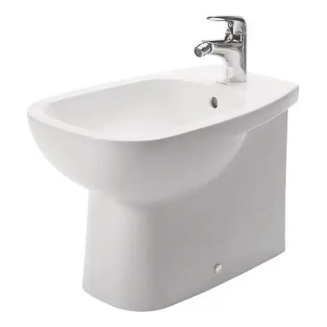 Merkproduct Duravit 22411000002 - Staande bidet D-CODE 35,5x52,5 cm keramiek/glanzend wit