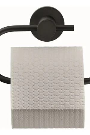 Aanbieding Duravit 99264600 - Toiletrolhouder D-CODE mat zwart