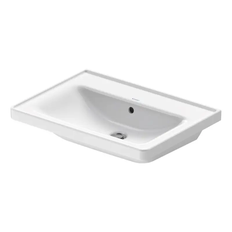 Alleen Vandaag Duravit 2367650060 - Wandhangende wastafel D-NEO 65x48 cm keramiek/glanzend wit