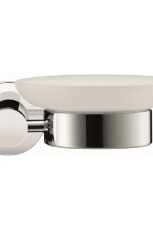 Beperkt Aanbod Duravit 99181000 - Wandzeepbakje D-CODE, rechts, glanzend chroom