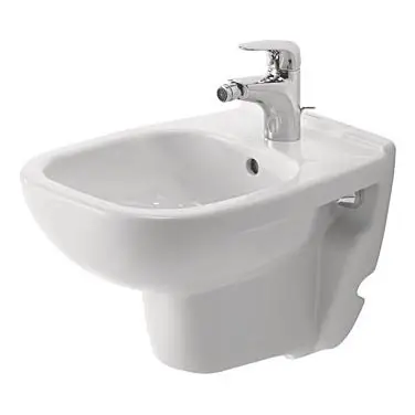 Duravit 22371500002 - Hangend bidet D-CODE keramiek/glanzend wit Direct Verzonden