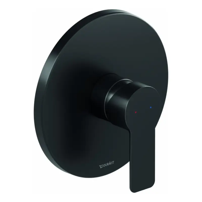 Duravit DC4210010046 - Douchemengkraan voor inbouw D-CODE mat zwart Voordeelprijs