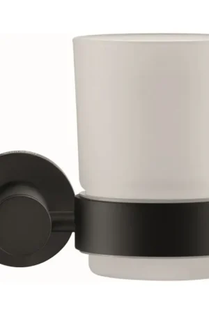 Laatste Versie Duravit 99204600 - Wandgemonteerde tandenborstelhouder D-CODE, rechts, mat zwart