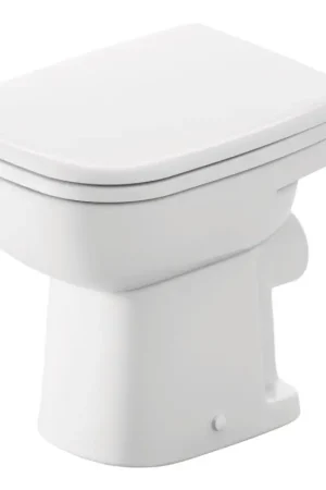 Speciale Aanbieding Duravit 21080900002 - Staand toilet D-CODE keramiek/glanzend wit