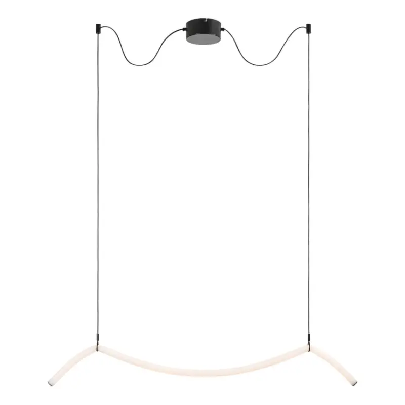 Finale Uitverkoop Markslöjd 108873 - Dimbare LED-hanglamp MELT aan kabel LED/13W/230V 112 cm zwart