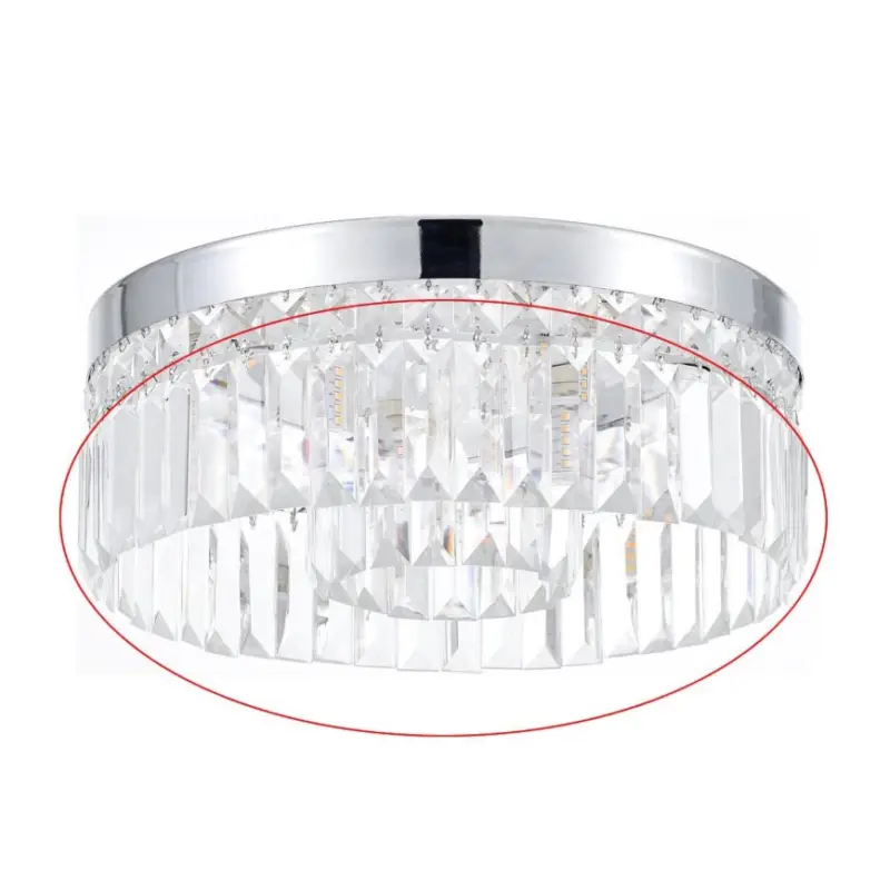 Korting Rabalux - Vervangingsglas voor plafondlamp SYBIL G9 Ø 35 cm