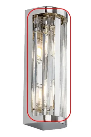 Uitverkoop Rabalux - Vervangend glas voor plafondlamp SYBIL G9