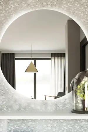 Baltica Design - LED-wandspiegel voor de badkamer met LED-achtergrondverlichting BRIGHT LED/15W/230V 6500K Ø 70 cm IP65 Koop Online