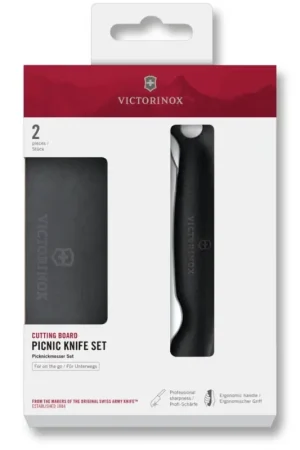 Meest Verkocht Victorinox - Zakmes SWISS CLASSIC 11 cm zwart + snijplank