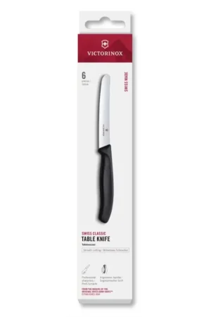 Victorinox - SWISS CLASSIC groentemessenset 11 cm, 6-delig, zwart Meest Verkocht