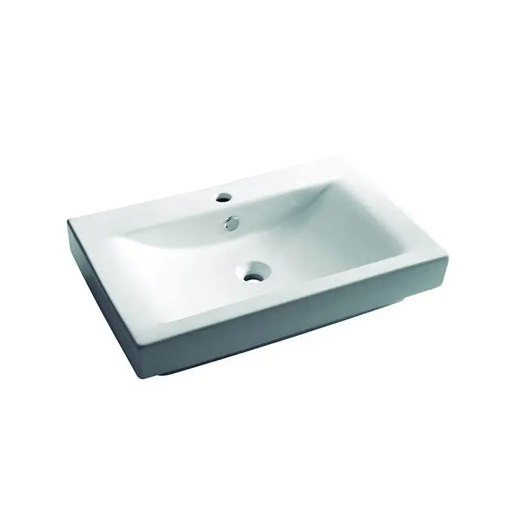 Bathco 0023 - Inbouwwastafel MANCHESTER 70x45 cm porselein/wit Veilige Betaling
