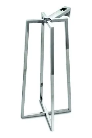 Fabrieksprijs Bathco 8216 - Onderstel voor wastafel VOLTA 76x40 cm, staal / glanzend chroom