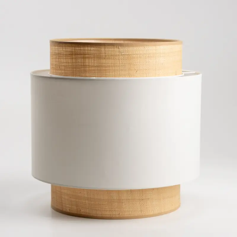 Dagaanbieding Universele lampenkap KERIA Ø 30 cm beige/wit