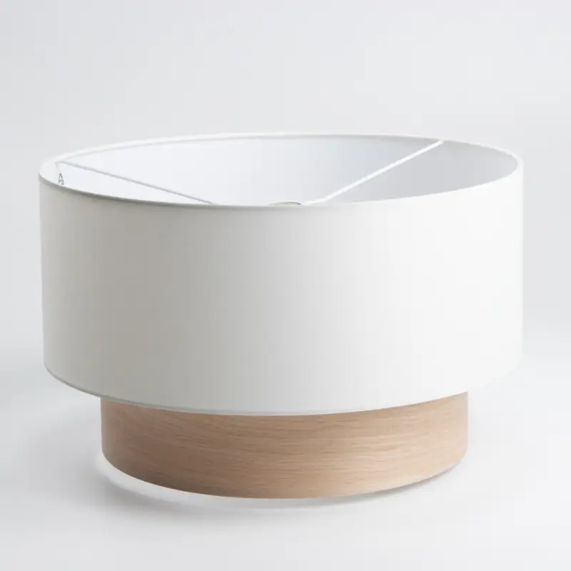 Universele lampenkap KERIA Ø 50 cm wit/beige Seizoensaanbieding