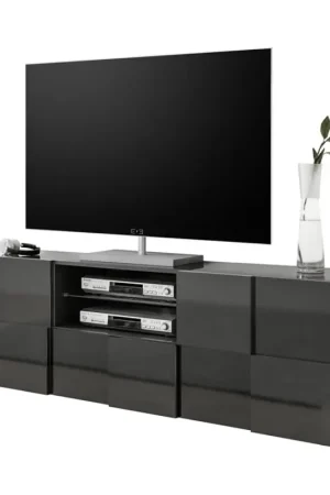 Gereduceerde Prijs TV-meubel SERIAN antraciet