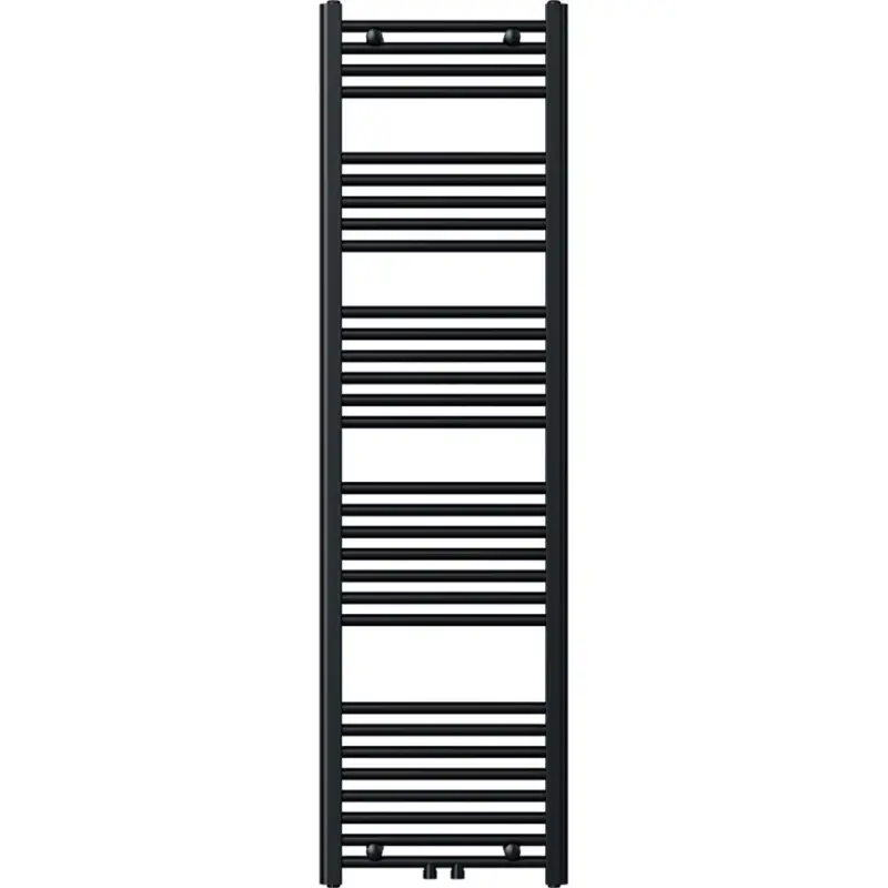 Novaservis - Handdoekradiator voor badkamer 648 W/230 V, 160 x 45 cm, zwart, recht Hete Deal