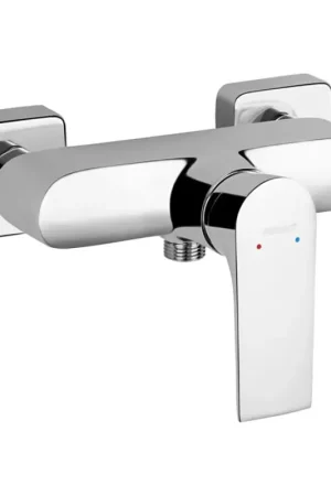 FERRO - Douchekraan ALGEO SQUARE glanzend chroom Speciale Aanbieding