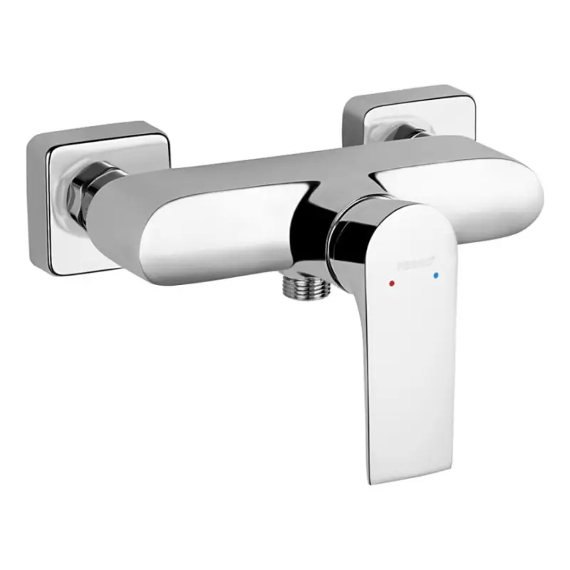 FERRO - Douchekraan ALGEO SQUARE glanzend chroom Speciale Aanbieding