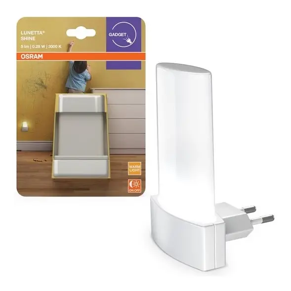 Lage Kosten Osram - LED-nachtlamp met schemersensor LUNETTA LED/0,28W/230V 3000K