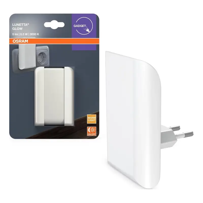 Koop Online Osram - LED nachtlampje met schemersensor LUNETTA LED/0,3W/230V