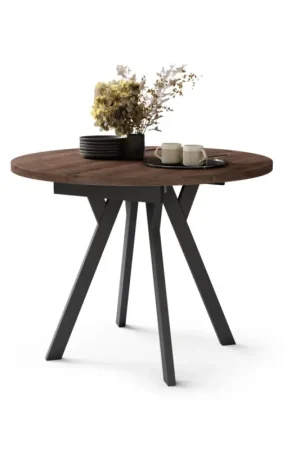 Eettafel ARTUR eiken/zwart Lage Prijs