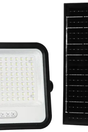 Dimbare zonne-LED-schijnwerper LED/300W/3,2V 2000-8000K IP65 15000 mAh zwart + afstandsbediening Goedkoop