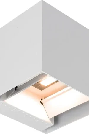LED zonne-muurlamp met sensor LED/9W/5V 3000/4000/5000K IP65 2600 mAh wit Meest Verkocht