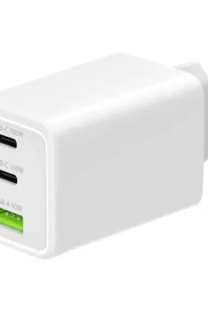 Shop Nu Winner Group - GaN-oplaadadapter 1x USB-A + 2x USB-C 100W, wit