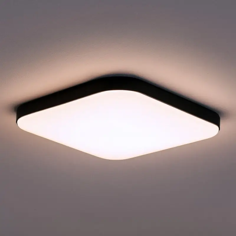 Hete Deal LED plafondlamp NEMO LED/36W/230V 50x50 cm zwart