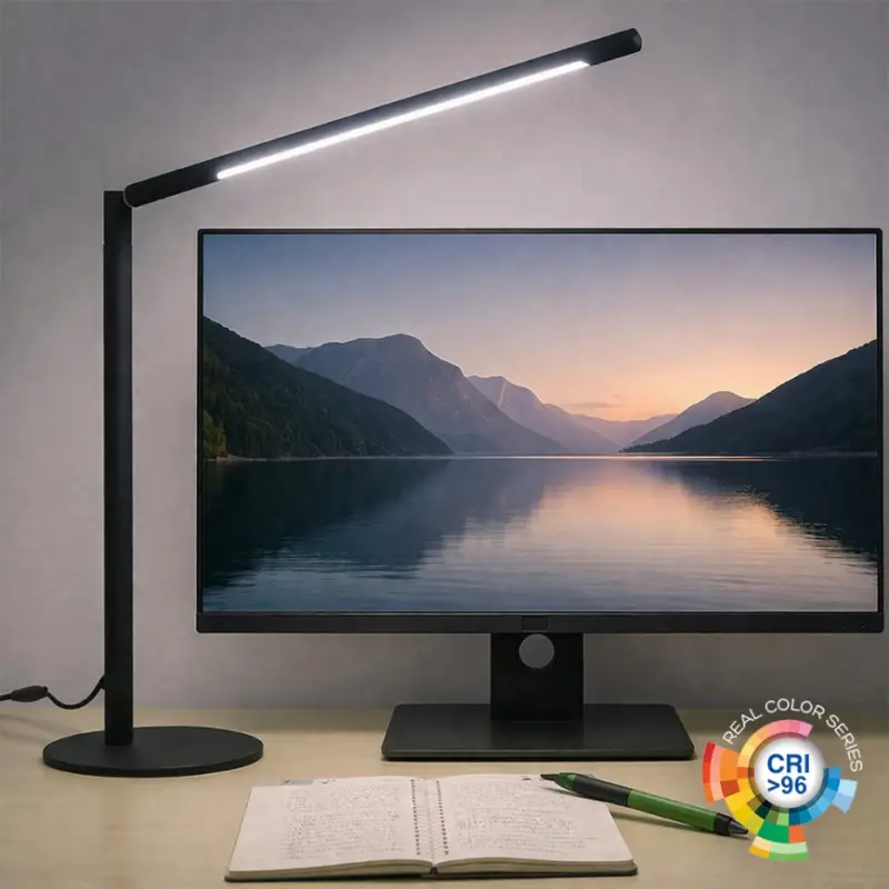 Brilagi - Dimbare tafellamp met aanraakbediening VARIO LED/7W/230V 3000-6500K CRI 96 zwart Beperkte Voorraad