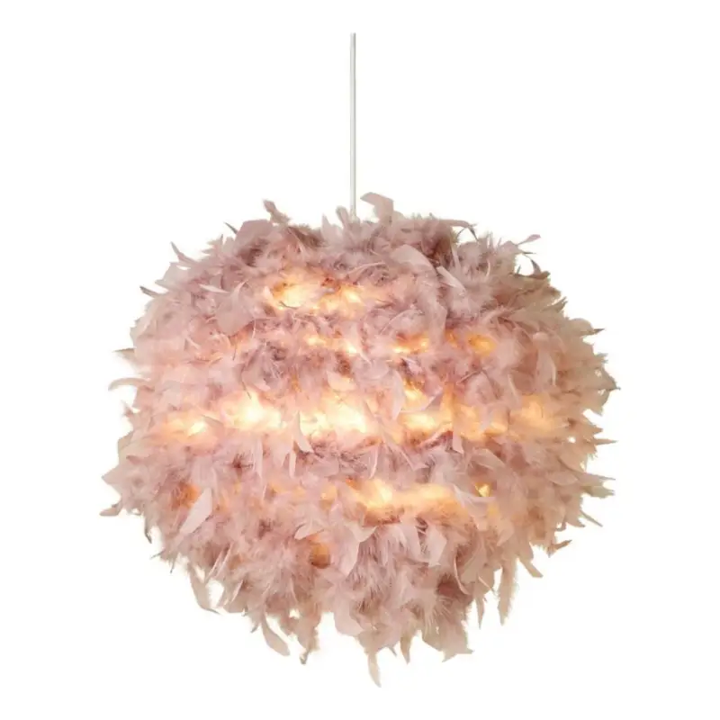 Fabrieksprijs Searchlight - Lampenkap voor kroonluchter KATE E14/E27 Ø 50 cm roze