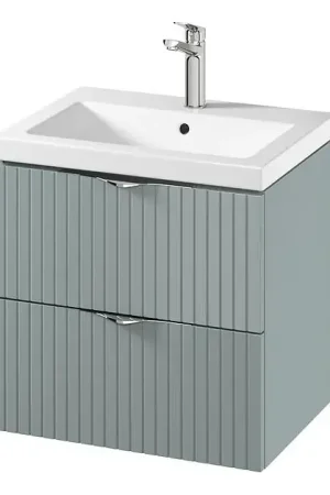 Cersanit S801-544 - Hangend badmeubel met wastafel TIRSO 60x60x45 cm mintgroen Lage Prijs