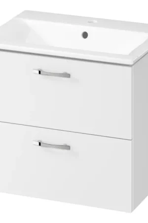 Cersanit S801-309-DSM - Hangend badkamermeubel met wastafel NIKO 60x50x45 cm wit Dagaanbieding
