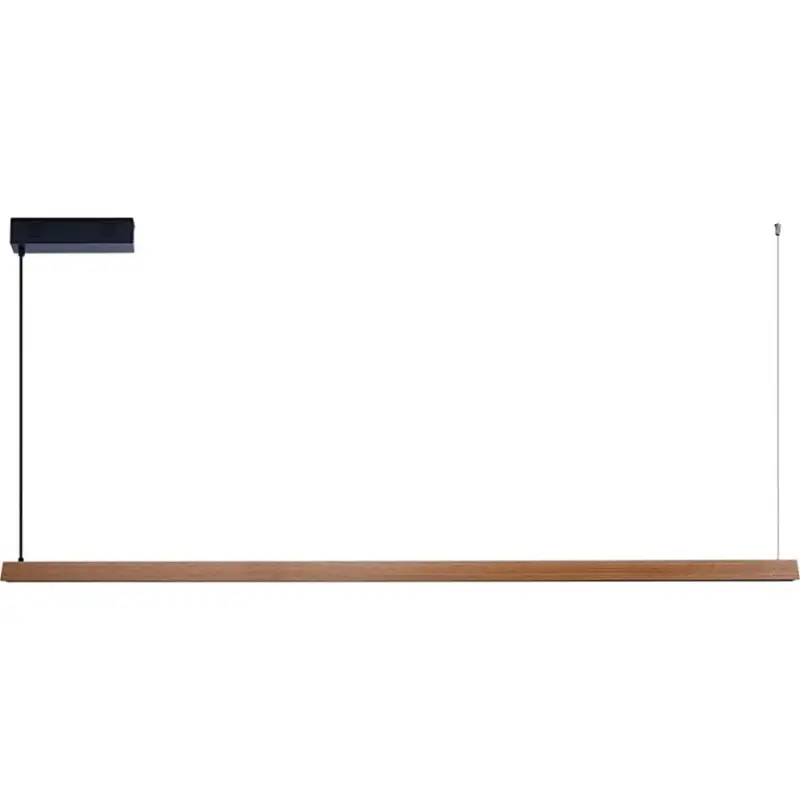 Immax NEO 07305L - LED dimbare pendellamp aan kabel MADEIRA LED/44W/230V Wi-Fi Tuya 202 cm eiken + afstandsbediening Snelle Levering