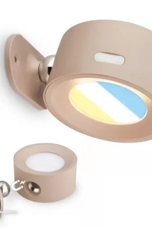 Aanbieding Briloner 3896011 - LED-dimbare oplaadbare wandlamp TARI LED/1,6W/5V 1500 mAh beige