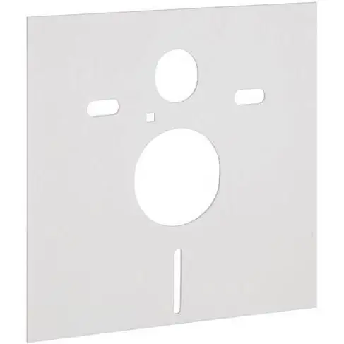 Beste Prijs Geberit 156.050.00.1 - Isolerende onderlegplaat voor hangend toilet en bidet 40 x 42 cm wit