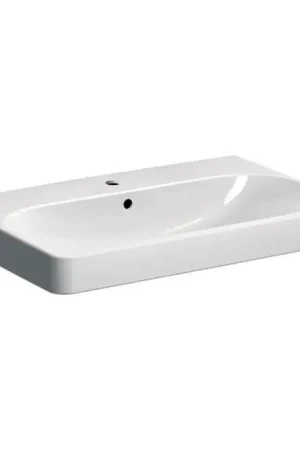 Geberit 500.249.01.1 - Wandgemonteerde wastafel Smyle Square 75x48 cm keramiek/wit Aanbieding