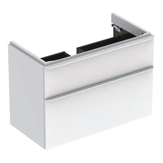 Goedkoop Geberit 500.354.00.1 - Onderkast voor wastafel Smyle Square 61,7x88,4 cm wit