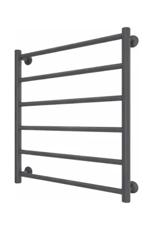 Alleen Vandaag Badkamer handdoekradiator INOX FLAT 122W/230V 57x43 cm rvs/antraciet