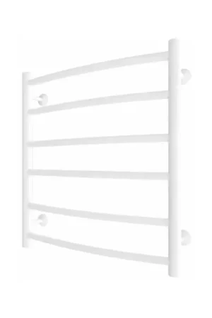 Handdoekradiator INOX CLASSIC 122W/230V 57x53 cm roestvrij staal/wit Actieprijs