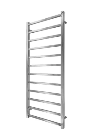 Shop Nu Roestvrijstalen badkamerladderradiator INOX TOKIO 233W/230V 117x53 cm, glanzend chroom