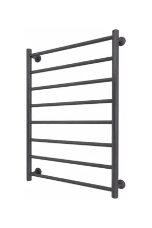 Badkamer handdoekradiator INOX FLAT 163W/230V 77x53 cm RVS/antraciet Dagaanbieding
