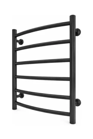 Merkproduct Badkamer handdoekradiator INOX CLASSIC 120W/230V 57x43 cm RVS/zwart
