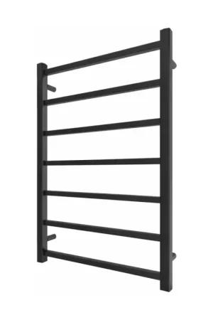 Lage Kosten Badkamer handdoekradiator INOX TOKIO 161W/230V 77x53 cm RVS/zwart