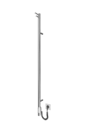 Alleen Vandaag Badkamerradiator RAY 25W/230V 110x30 cm IP44 roestvrij staal / glanzend chroom