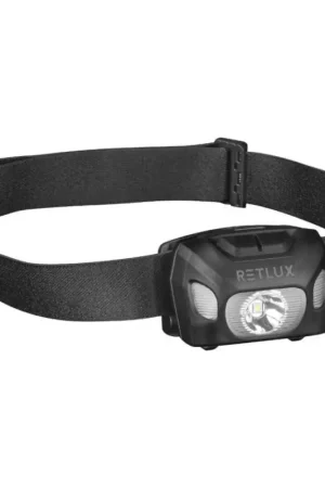 LED oplaadbare hoofdlamp LED/3W/1200 mAh IP44 zwart Premium