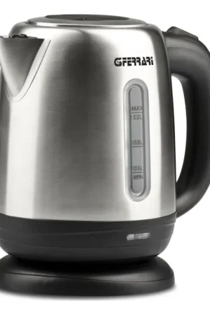 G3Ferrari G1009500 - Waterkoker 1,2 l 1630W/230V roestvrij staal/zwart Laatste Versie